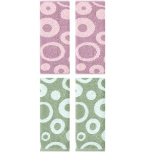 REGALWOVEN Cotton Soft Absorbent Bathroom Hand Towels 14" x 28" 4 Packs - 1 of 4