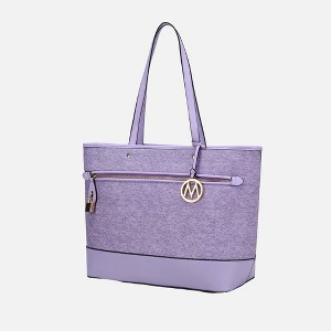 MKF Collection Juno Large Vegan Leather Tote Bag for Women by Mia K - 1 of 4