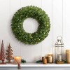 Puleo 24" Pre-Lit Battery-Operated Artificial Christmas Wreath - 3 of 4