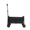 Lightweight Portable Folding Steel Wagon Carts With Wheels,Outdoor Utility Wagon For Camping Shopping Sports Fishing -The Pop Home - 3 of 4