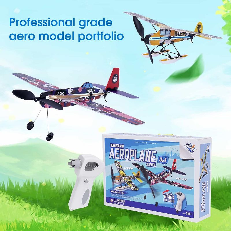 Playsteam Band Powered Aeroplane Science 3 in 1, 3 of 5
