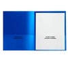 School Smart Take Home Folder, Blue, Set of 24 - 3 of 4