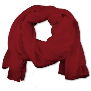 Women's Chiffon Shawl Wrap for Evening Dress Warm Scarf - 1 of 3