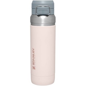 Stanley 36 fl oz Stainless Steel Quick Flip Go Bottle - Rose Quartz : Target