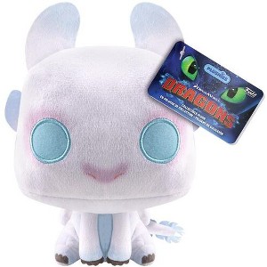 FUNKO POP! Plush: How to Train Your Dragon - Light Fury (POP! 7-Inch) - 1 of 2