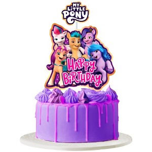Treasures Gifted My Little Pony Cake Topper - My Little Pony Party Supplies - 1 of 4