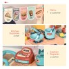 Dexmalle Kids Kitchen Food Stand with Play Food - 3 of 4