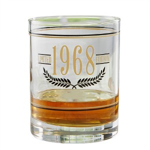 Personalization Mall Aged To Perfection Personalized Birth Year Whiskey Glass - 1 of 1