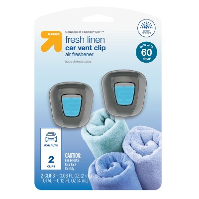 Fresh Linen Car Vent Air Freshener - 2pk - up & up™