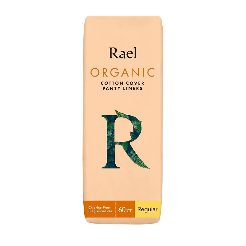 Rael Organic Cotton Fragrance Free Panty Liners - 60ct, 1 of 6