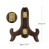 Unique Bargains Wooden Folding Picture Frame Book Decorative Easels or Stands - 2 of 4
