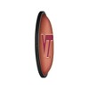 College Football Pigskin Design Oval Slimline Lighted Wall Sign - 3 of 4