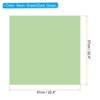 Unique Bargains Decorative DIY Craft Bouquet Gift Packaging Wrap Paper 22.4" x 22.4" 40 Sheets Bean Green Dark Green - 2 of 4
