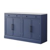 NicBex Modern Kitchen Pantry Sideboard Cabinet with Storage Drawer & Adjustable Shelves,Coffee Bar Buffet Cabinet for Kitchen,Dining Room - 2 of 4