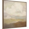 Amanti Art 30"x30" Cloudy Serenades by Urban Road Framed Wall Art Print: Polystyrene Brown Frame, Abstract Lithograph - 2 of 4