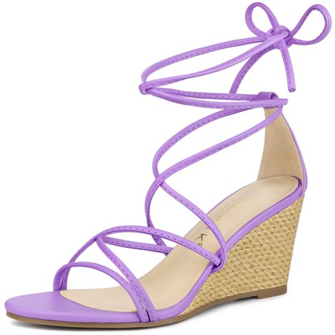 Lavender sandals outlet heels