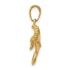 Black Bow Jewelry 14k Yellow Gold 26mm Manatee Pendant - 2 of 4