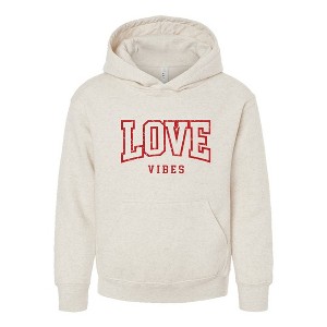 The Juniper Shop Love Vibes Varsity Youth Graphic Hoodie - 1 of 3