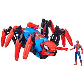 Marvel Spider-Man, Super arachno-moto avec figurine Spider-Man