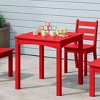 WestinTrends Treehouse Kids 24" Wide HDPE Plastic Childrens Square Dinner Table - 2 of 4