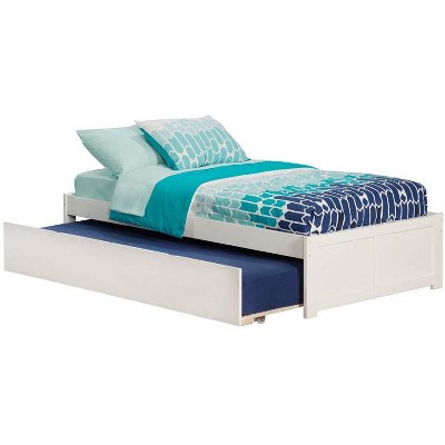 Atlantic Furniture Concord Twin w/ Urban Trundle White