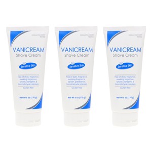 Vanicream Shave Cream For Sensitive Skin 6 oz 3 Pack - 1 of 4