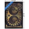 Trends International Tina Lavoie - Golden Elements Of The Moon Astronomy Chart Framed Wall Poster Prints - 3 of 4