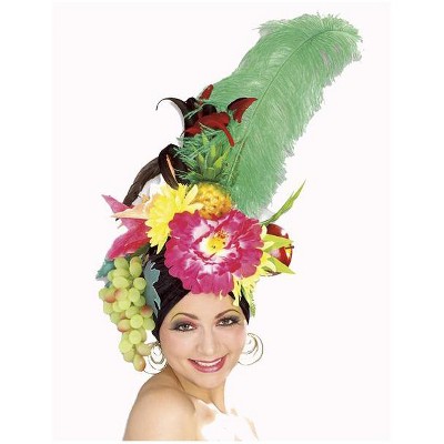 Rubies Adult Floral Tropical Fruit Hat