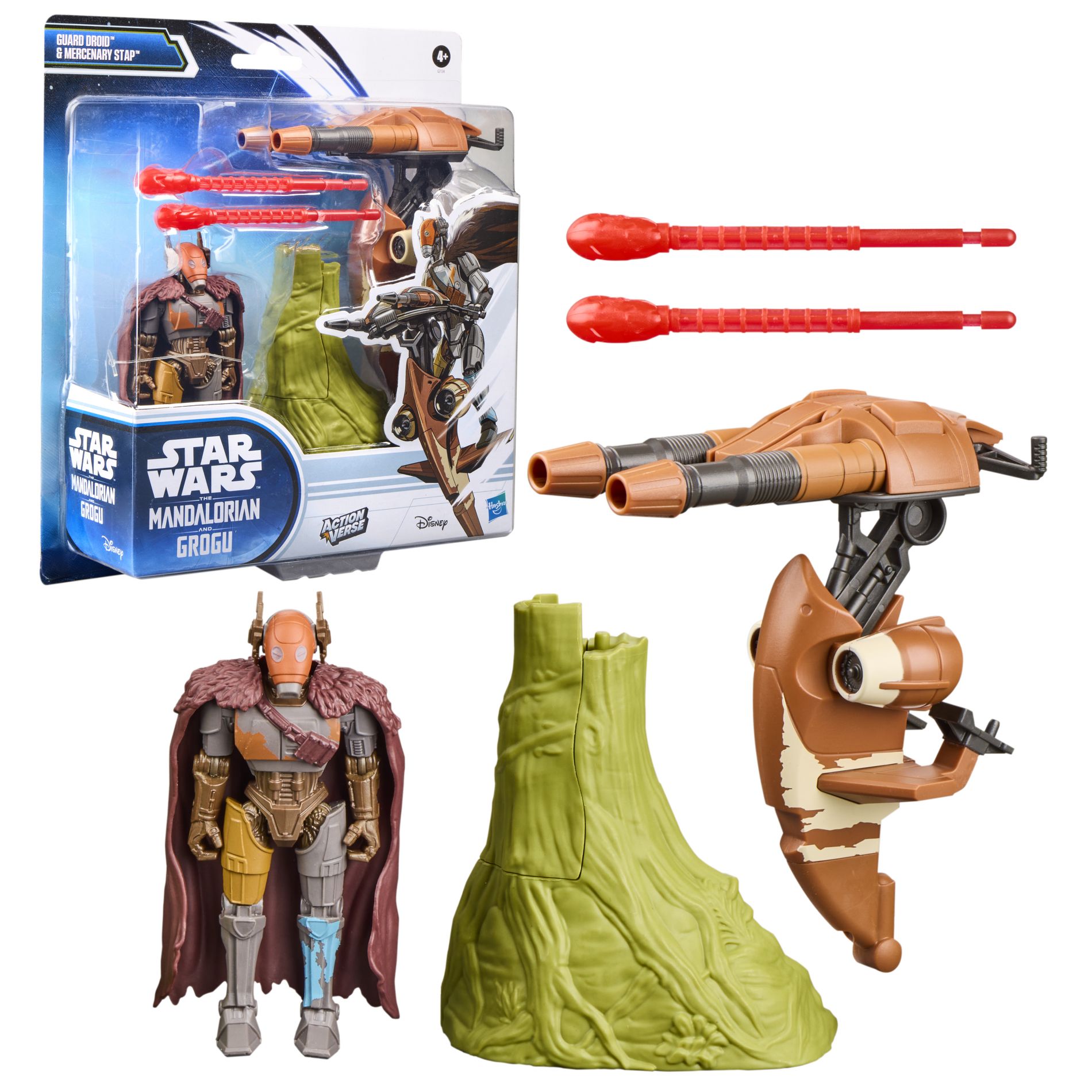 Star Wars ActionVerse Guard Droid & Mercenary STAP