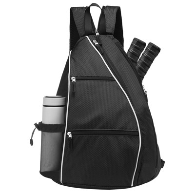 Unique Bargains Lightweight Durable Water Resistant Multi-Functional Tennis Pickleball Sling Bags