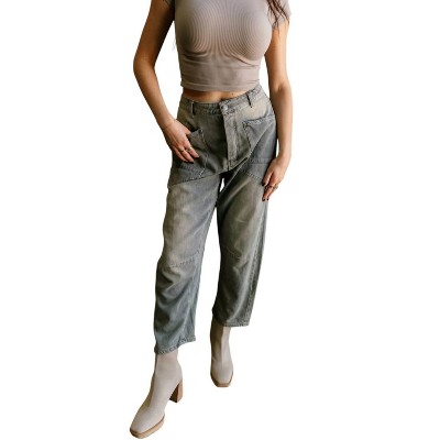 Women's Emilia Barrel Jeans - C'isa
