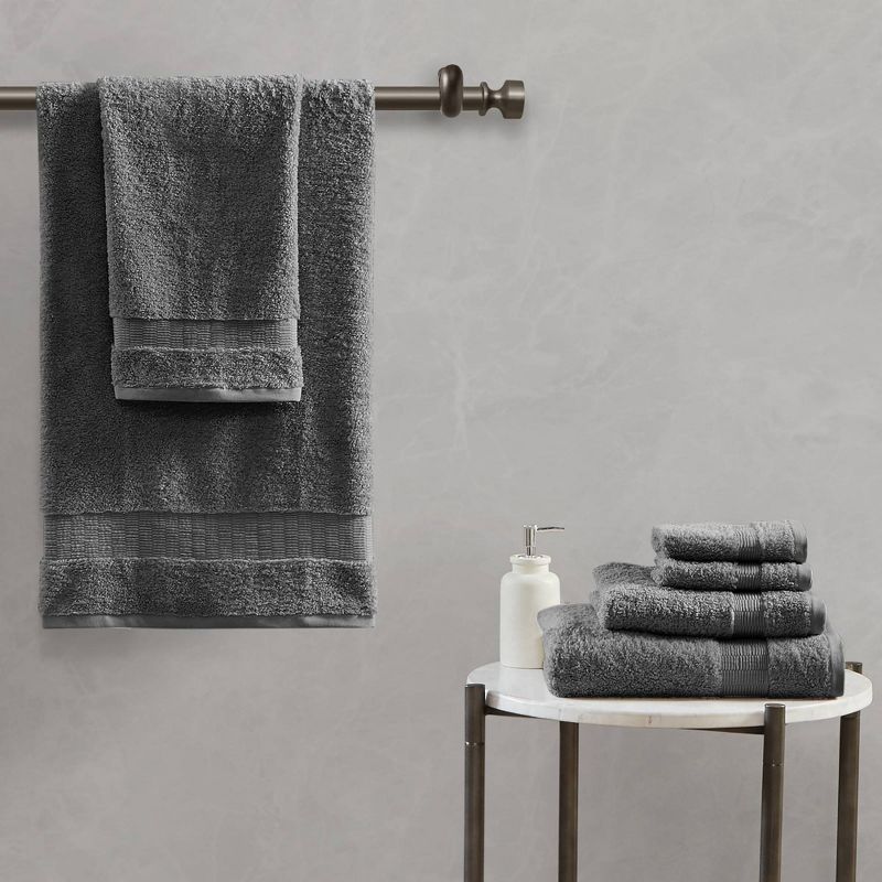 6pc Luce Cotton Bath Towel Set, 3 of 7