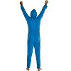 DC Comics Mens' Superhero Hooded Union Suit Pajamas Costume - 3 of 3