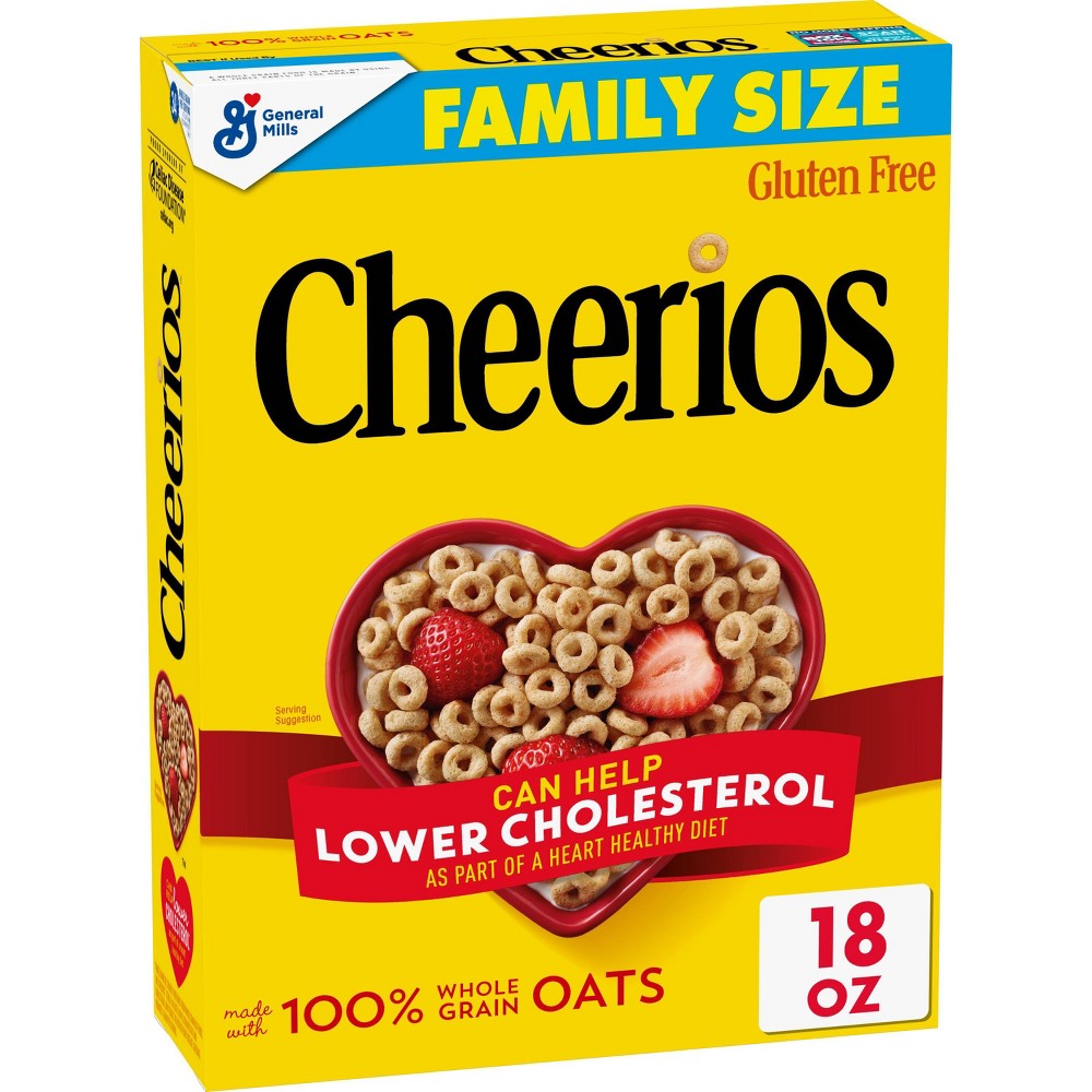 UPC 016000275287 product image for Cheerios Whole Grain Oat Breakfast Cereal - 18oz - General Mills | upcitemdb.com