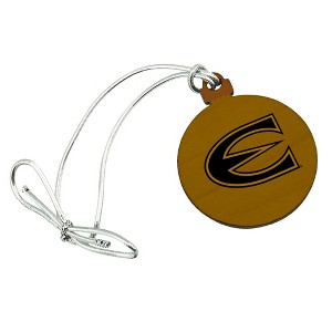 Emporia State University Primary Logo Mini Small Tiny Wood Christmas Tree Holiday Ornament - 1 of 4