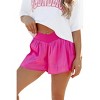 Women's Shiny Crossover Shorts - TCEC - 2 of 4