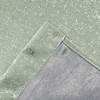 2pc Dainty Home Artistic 100% Blackout Grommet Curtain Panel Pair with 3D Lurex Texture - 4 of 4