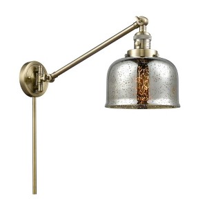Bell - 1 Light Swing Arm Wall Sconce In Industrial Style-25 Inches Tall and 8 Inches Wide - 1 of 1