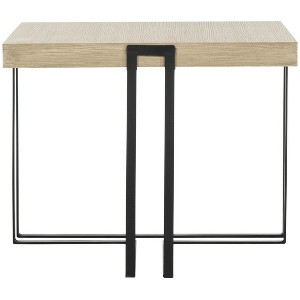 Pitt End Table - Light Grey - Safavieh. - 1 of 4