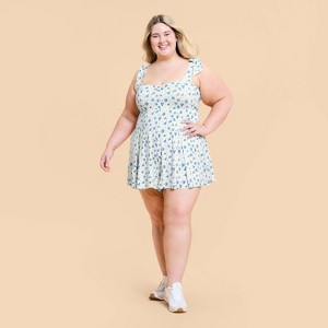 Blogilates Women's Sweetheart Romper - 1 of 4