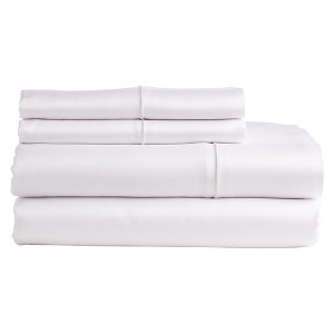 The Bamboo Collection Rayon made from Bamboo Sheet Set - White (Queen)