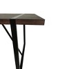Modern Minimalist Round & Rectangular MDF Dining Table, for Office, Home & Kitchen, Available in Multiple Colors - 3 of 4