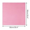 INSPIRE CHIC Women's Solid/Gradient Chiffon Square Soft Sheer Neck Scarves Neckerchief - 3 of 4