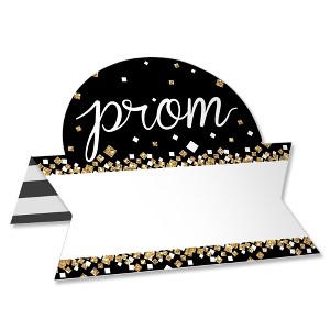 Big Dot of Happiness Prom - Prom Night Party Tent Buffet Card - Table Setting Name Place Cards - Set of 24 - 1 of 4