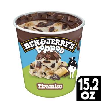 Ben & Jerry's Topped Tiramisu Ice Cream - 15.2oz