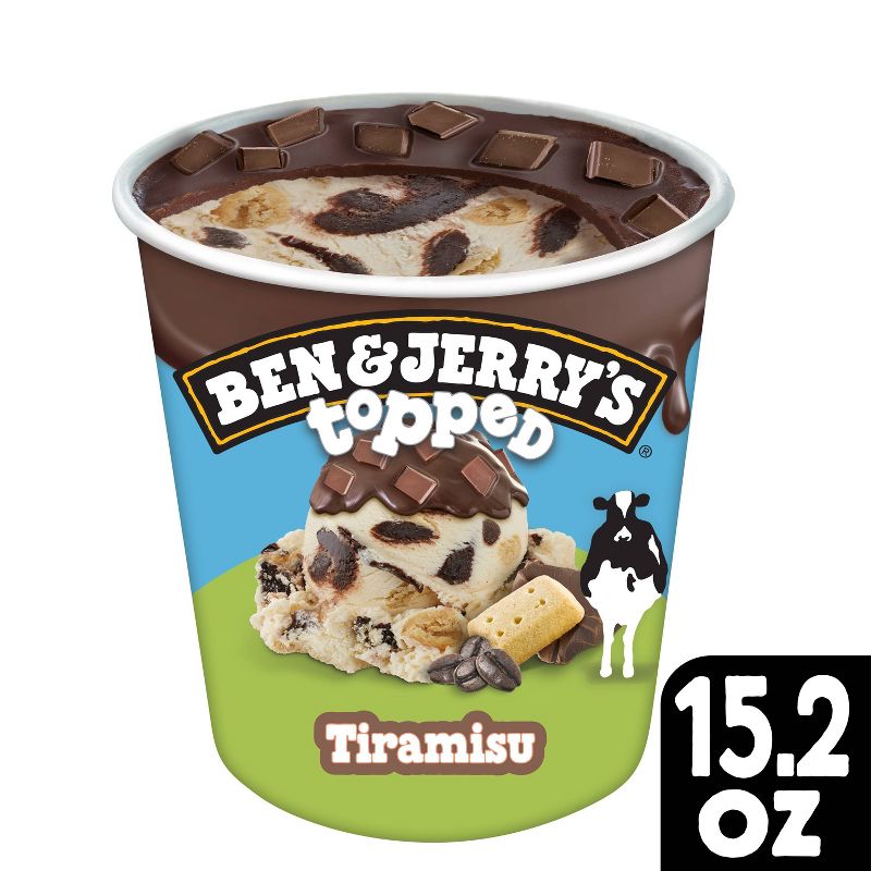 Ben &#38; Jerry&#39;s Topped Tiramisu Ice Cream - 15.2oz, 1 of 11