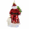7.0 Inch Santa And His Polar Bear Buddy Christmas Claus Tree Bell Tree Ornaments - 2 of 3