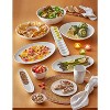 Tag Vista Low Serving Bowl 96oz Grey Dishwasher-Safe 13.21" x 12.97" x 3" Perfect for Entertaining and Everyday Use - 2 of 3