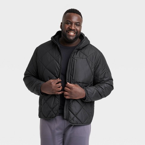 Men's Heavy Puffer Jacket - All In Motion™ Black XXL