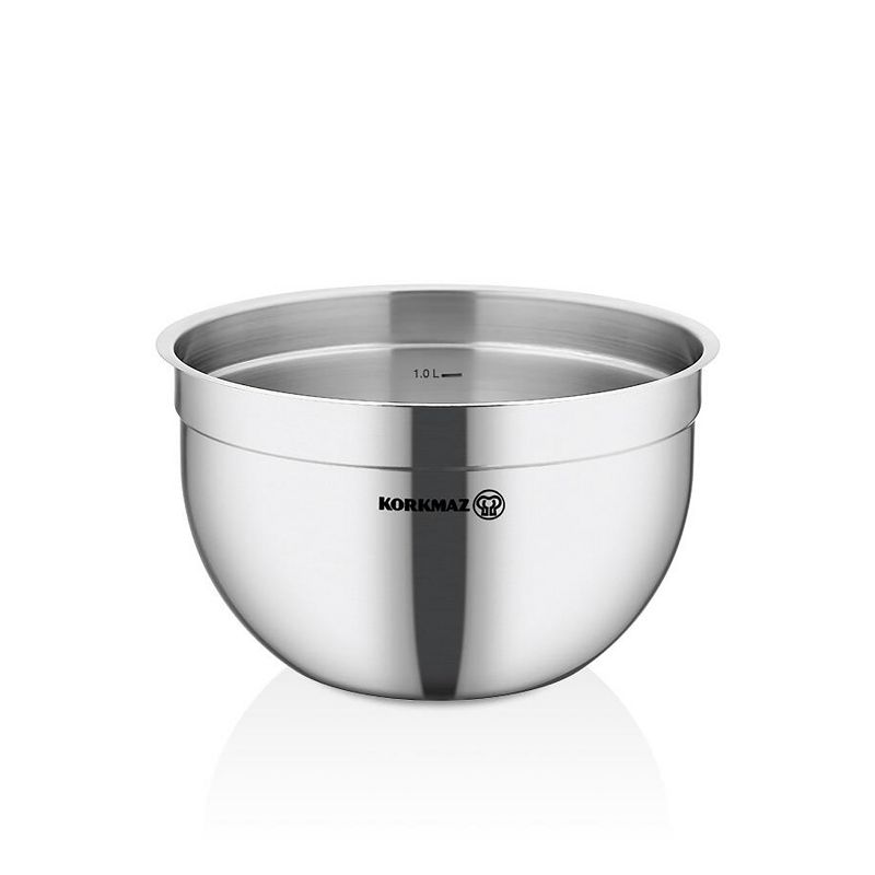 Korkmaz Gastro Proline Stainless Steel Mixing Bowl in Silver, 1 of 5